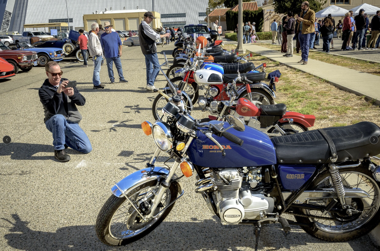 BIkes at the chili cook-off